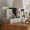 Flash Furniture 3PC Whitewashed Wooden Desktop Organizer Set HFMHD-GDI-CRE8-502315-GG - alternate 2